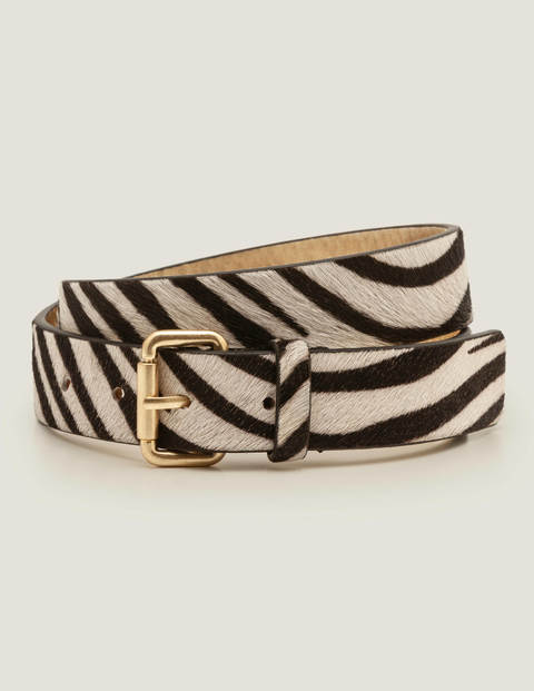 Classic Buckle Belt - Zebra Classic Buckle Belt - Zebra
