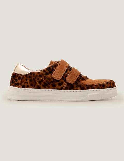 Nell Trainers - Tan Leopard/Gingerbread Nell Trainers - Tan Leopard/Gingerbread