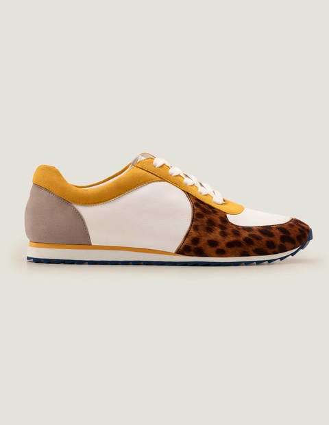 boden leopard print trainers