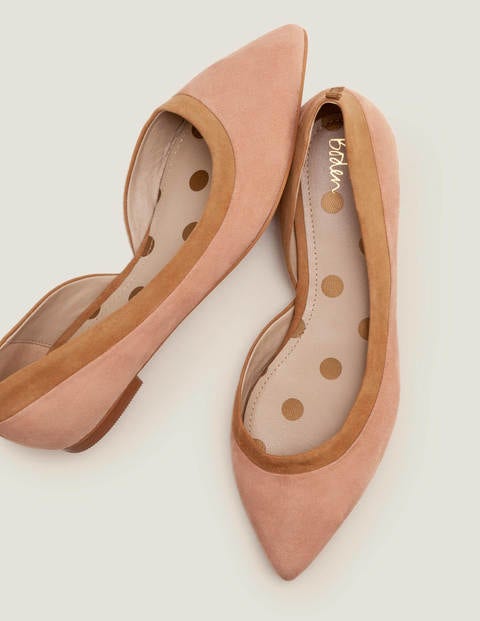 Sophia Pointed Flats - Fawn Rose/Camel Sophia Pointed Flats - Fawn Rose/Camel