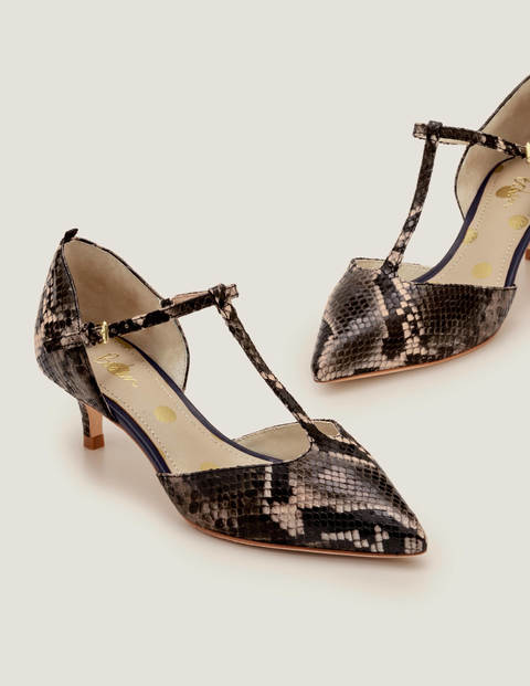 Claudia Kitten Heels - Multi Snake Claudia Kitten Heels - Multi Snake