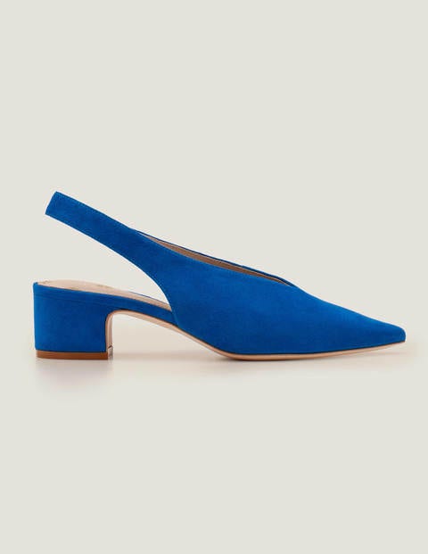 Lena Slingback Heels - Bold Blue Lena Slingback Heels - Bold Blue