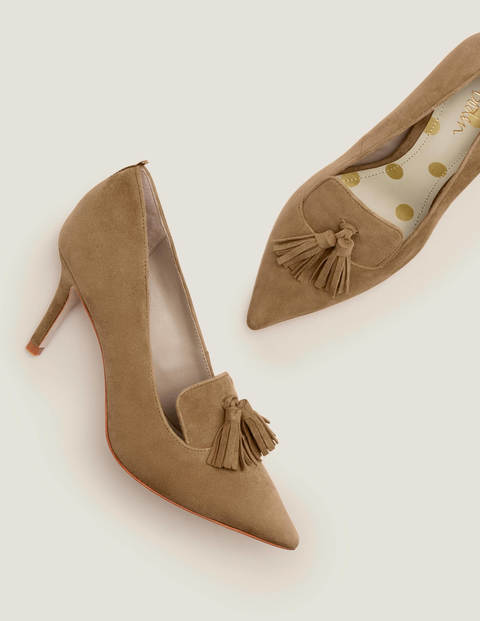 Leah Mid Heels - Camel Leah Mid Heels - Camel