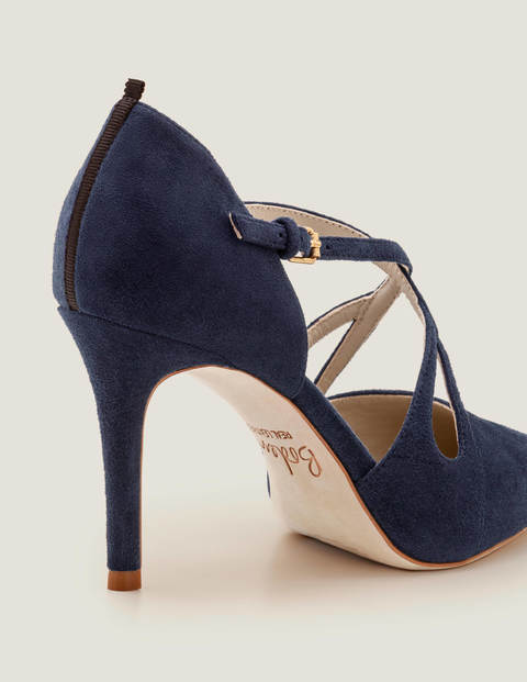 talon bleu marine