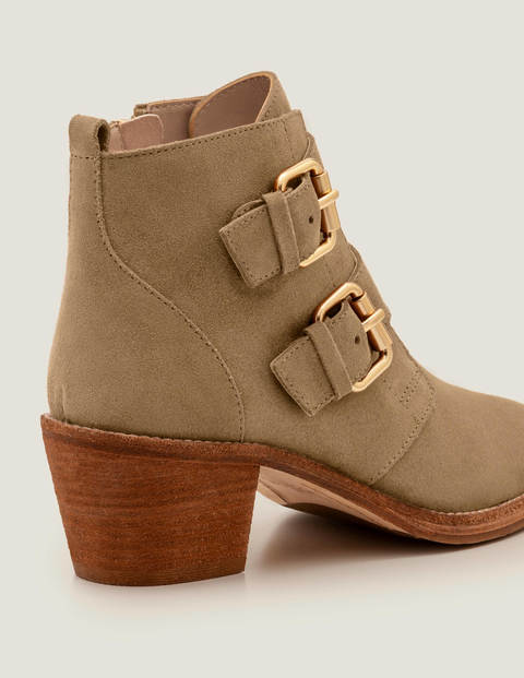 camel ankle boots