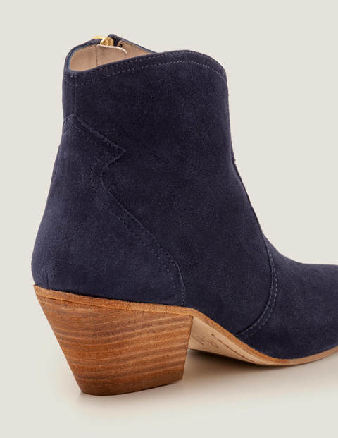 Northumbria Ankle Boots - Navy Northumbria Ankle Boots - Navy