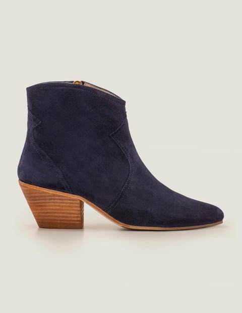Northumbria Ankle Boots - Navy Northumbria Ankle Boots - Navy