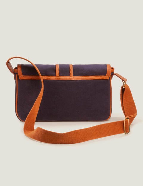 Perdita Crossbody Bag - Navy/Tan Perdita Crossbody Bag - Navy/Tan
