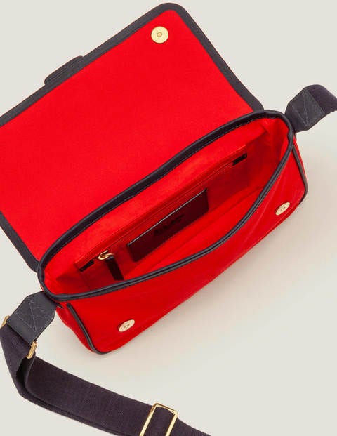 Perdita Crossbody Bag - Post Box Red/Navy Perdita Crossbody Bag - Post Box Red/Navy