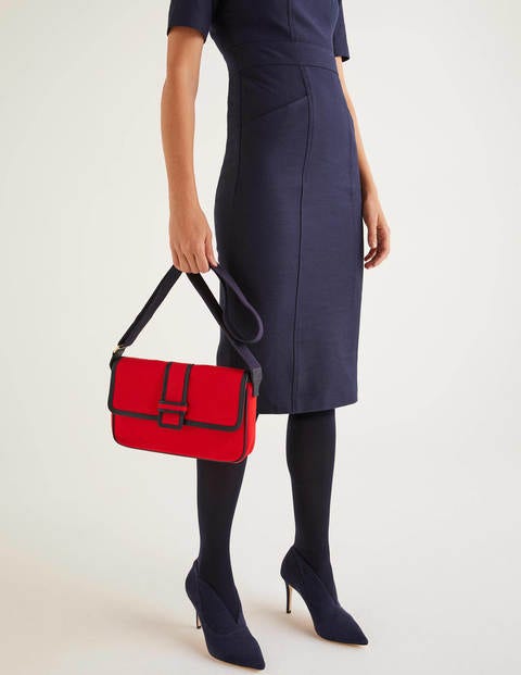 Perdita Crossbody Bag - Post Box Red/Navy Perdita Crossbody Bag - Post Box Red/Navy