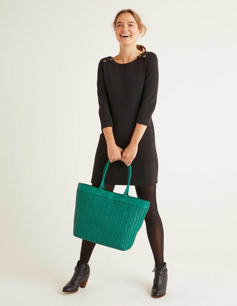 Titania Woven Tote Bag - Forest Green Titania Woven Tote Bag - Forest Green