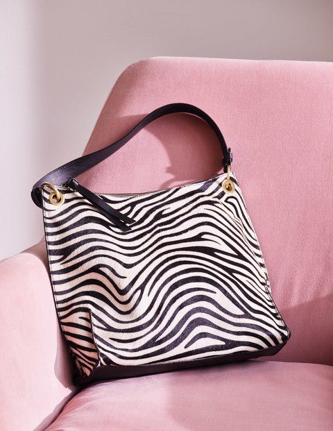 Portia Shoulder Bag - Zebra Portia Shoulder Bag - Zebra