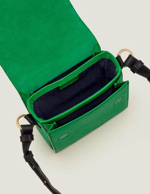 Miranda Satchel Bag - Rich Emerald/Navy Miranda Satchel Bag - Rich Emerald/Navy