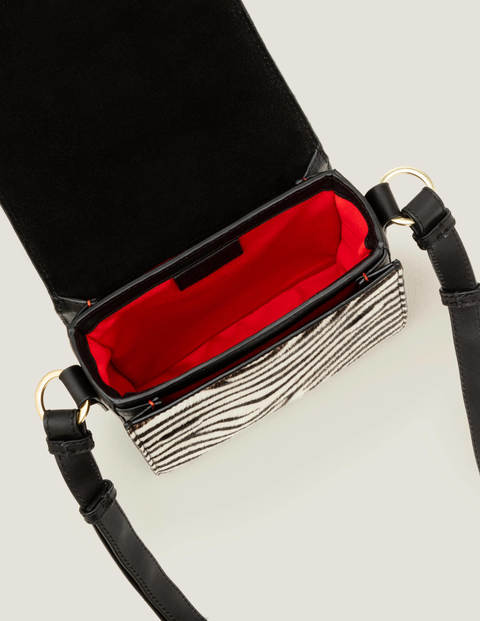 Miranda Satchel Bag - Zebra/Black Miranda Satchel Bag - Zebra/Black