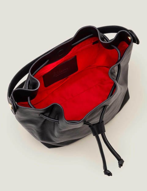 Octavia Drawstring Bag - Navy Octavia Drawstring Bag - Navy