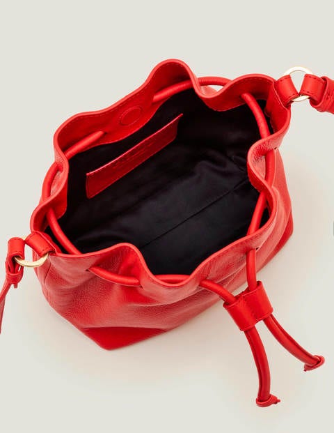 Mini Octavia Drawstring Bag - Post Box Red Mini Octavia Drawstring Bag - Post Box Red