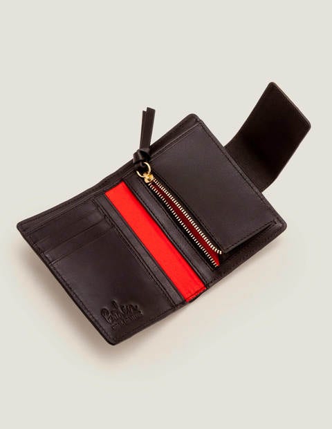 Leather Purse - Zebra/Black Leather Purse - Zebra/Black