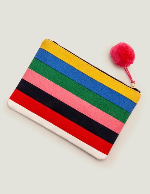 Canvas-Beutel - Bunt, Gestreift Canvas-Beutel - Bunt, Gestreift
