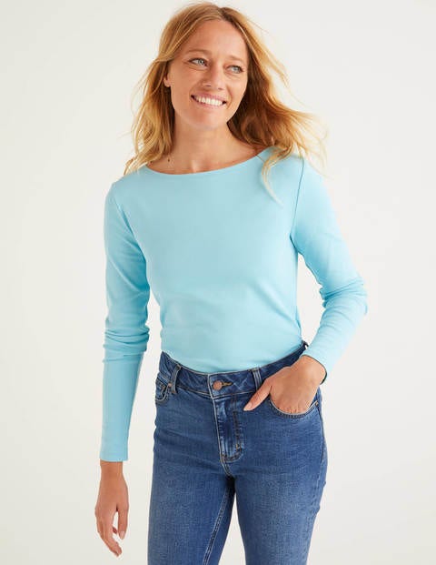 Essential Boatneck - Iceberg Essential Boatneck - Iceberg