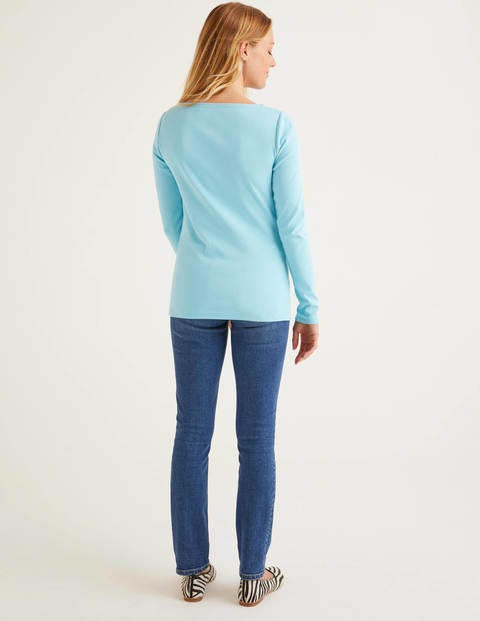Essential Boatneck - Iceberg Essential Boatneck - Iceberg