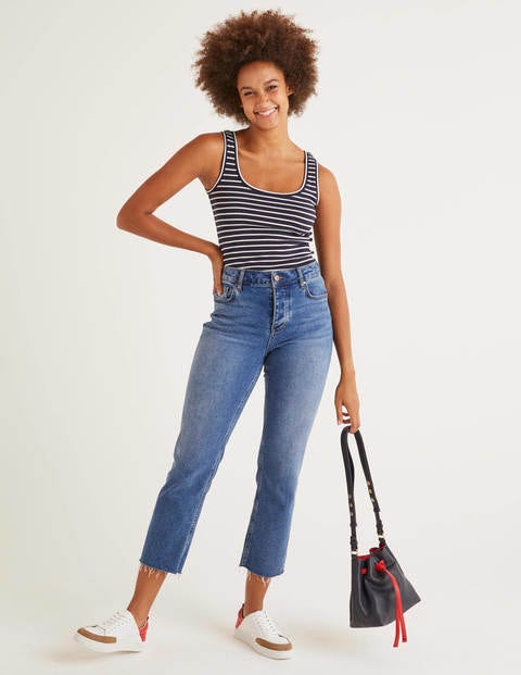 Essential Tank - Navy/Ivory Essential Tank - Navy/Ivory