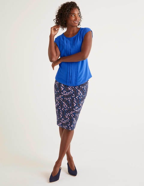Dakota Jersey Top - Bold Blue Dakota Jersey Top - Bold Blue