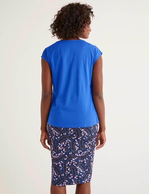 Dakota Jersey Top - Bold Blue Dakota Jersey Top - Bold Blue