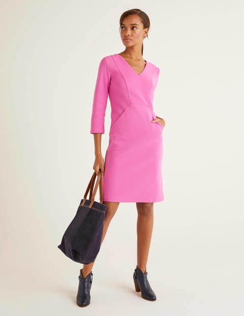 Bronte Ottoman Dress - Pop Pansy Bronte Ottoman Dress - Pop Pansy