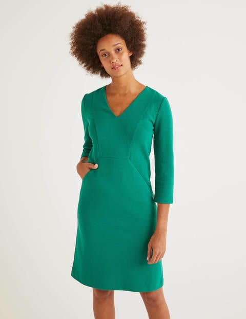Bronte Ottoman Dress - Forest Bronte Ottoman Dress - Forest