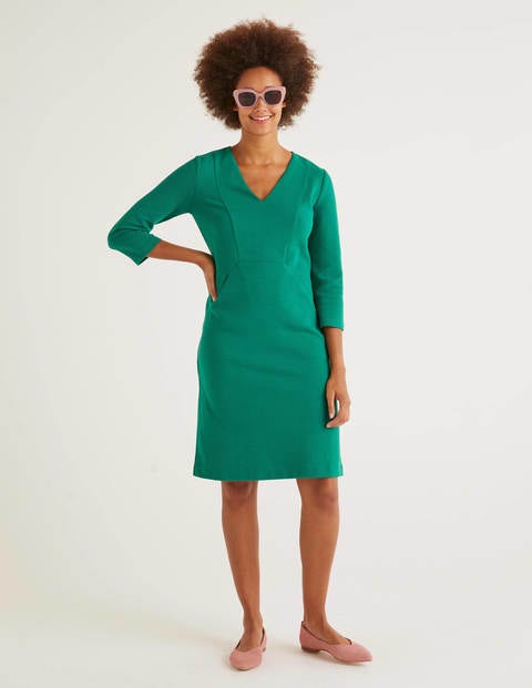 Bronte Ottoman Dress - Forest Bronte Ottoman Dress - Forest