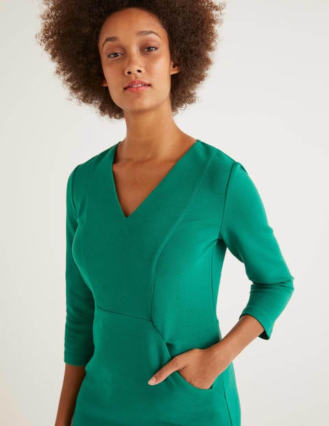 Bronte Ottoman Dress - Forest Bronte Ottoman Dress - Forest