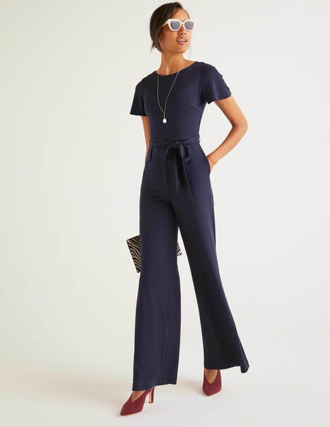 Camille Ponte Jumpsuit - Navy Camille Ponte Jumpsuit - Navy