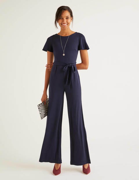 Camille Ponte Jumpsuit - Navy Camille Ponte Jumpsuit - Navy