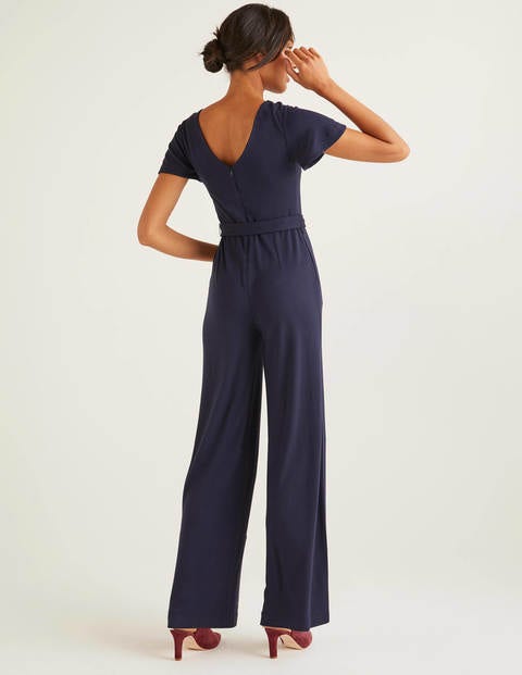 Camille Ponte Jumpsuit - Navy Camille Ponte Jumpsuit - Navy
