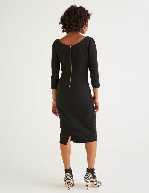Aurelia Ottoman-Kleid - Schwarz Aurelia Ottoman-Kleid - Schwarz