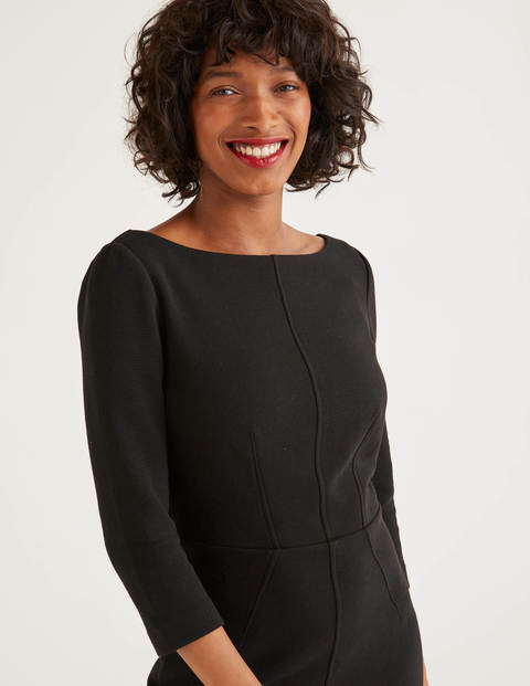 Aurelia Ottoman Dress - Black Aurelia Ottoman Dress - Black