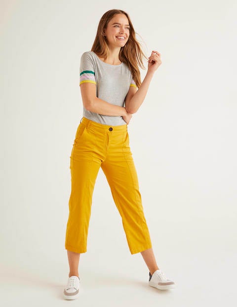 Short Sleeve Striped Cuff Tee - Grey Marl Multi Cuff Short Sleeve Striped Cuff Tee - Grey Marl Multi Cuff