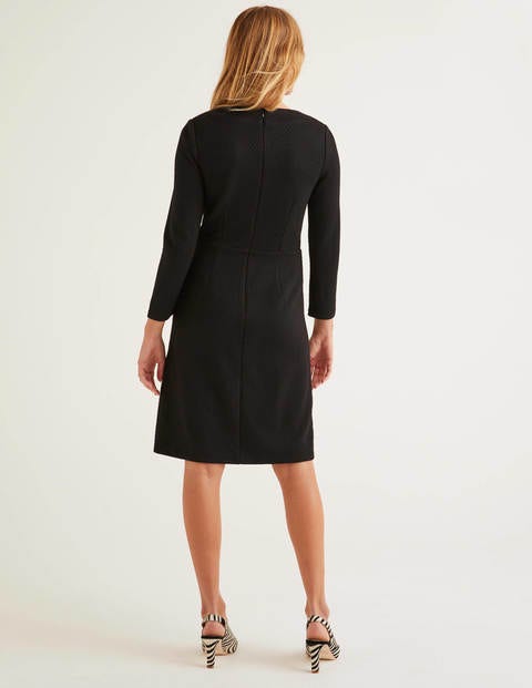 Agnes Jacquard Dress - Black Agnes Jacquard Dress - Black
