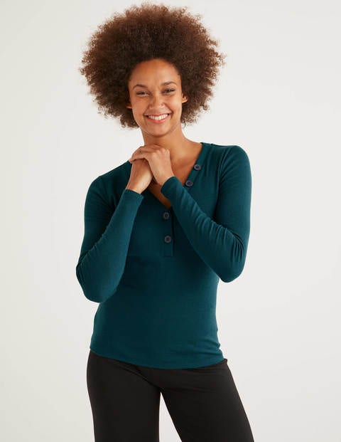Ida Jersey Top - Woodland Green Ida Jersey Top - Woodland Green