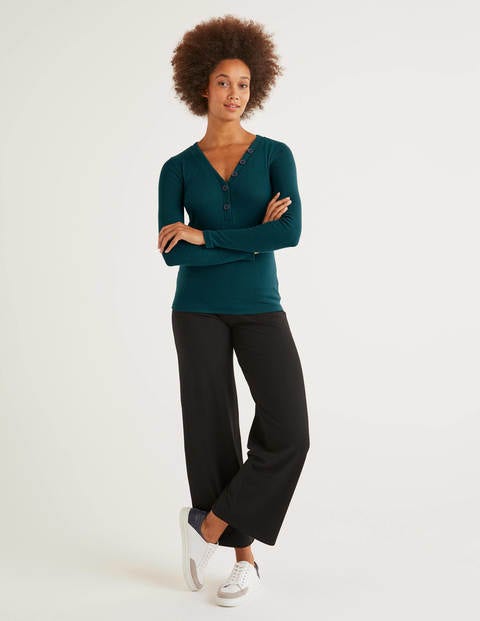 Ida Jersey Top - Woodland Green Ida Jersey Top - Woodland Green