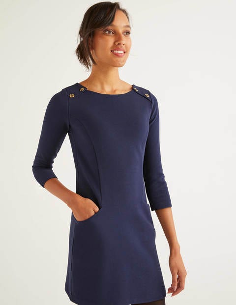 Isabel Ottoman Tunic - Navy Isabel Ottoman Tunic - Navy