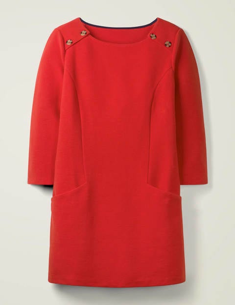 Isabel Ottoman Tunic - Post Box Red Isabel Ottoman Tunic - Post Box Red