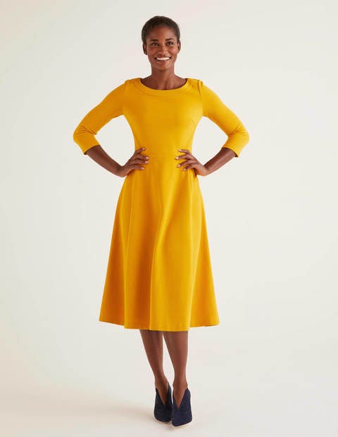 Maisy Ottoman Dress - Tuscan Sun Maisy Ottoman Dress - Tuscan Sun