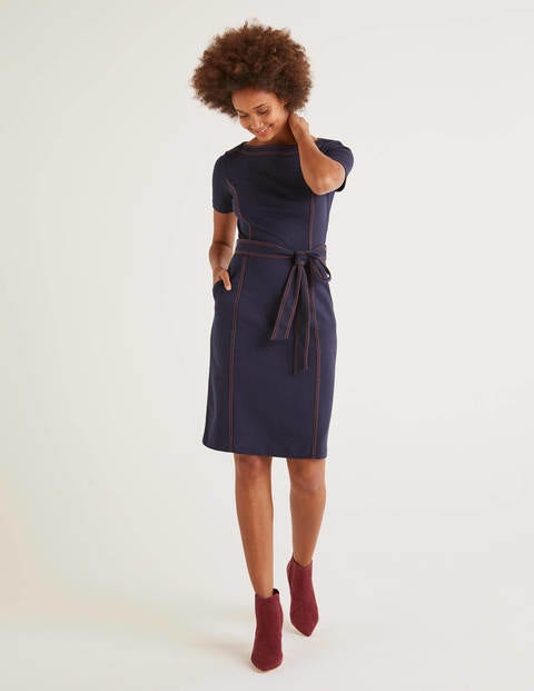 Rebecca Ponte Shift Dress - Navy Rebecca Ponte Shift Dress - Navy