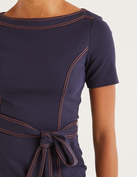 Rebecca Ponte Shift Dress - Navy Rebecca Ponte Shift Dress - Navy