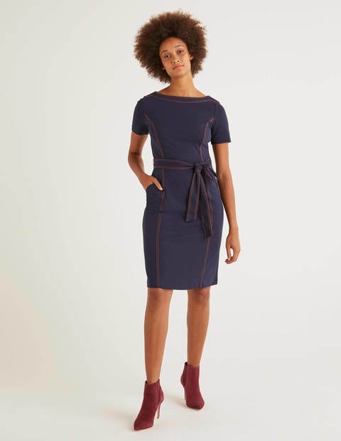 Rebecca Ponte Shift Dress - Navy Rebecca Ponte Shift Dress - Navy