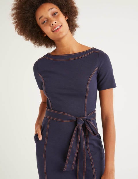 Rebecca Ponte Shift Dress - Navy Rebecca Ponte Shift Dress - Navy