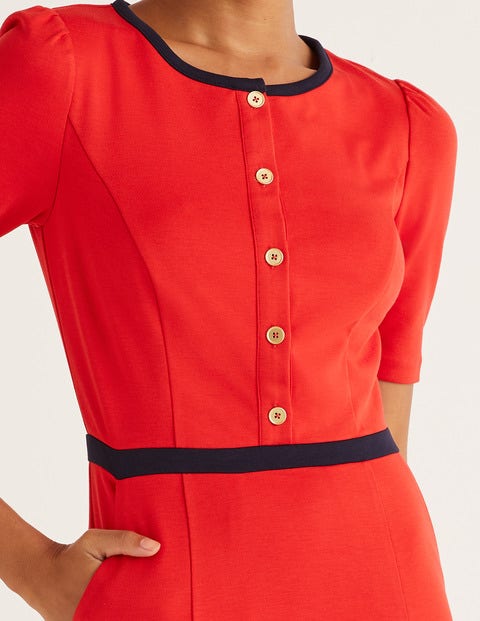 Maria Ponte Dress - Post Box Red Maria Ponte Dress - Post Box Red