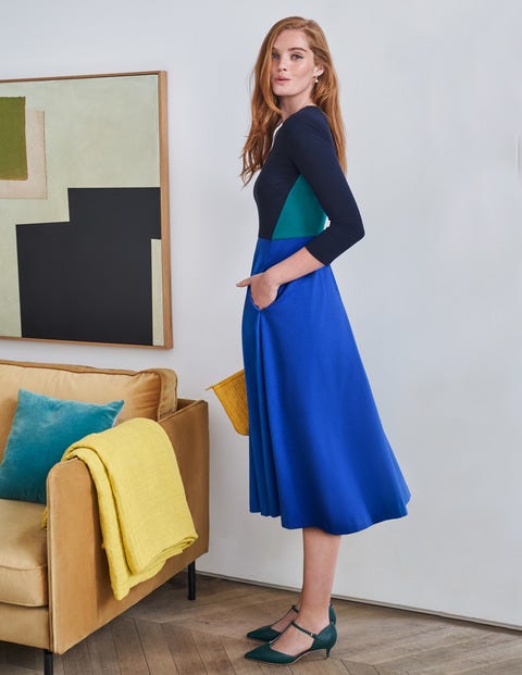 boden colour block dress