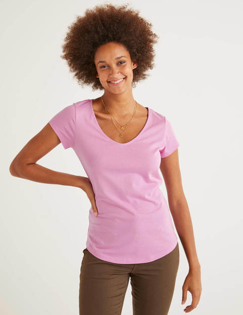 Superweiches T-Shirt Mit Flügelärmeln - Weidenröschen Superweiches T-Shirt Mit Flügelärmeln - Weidenröschen